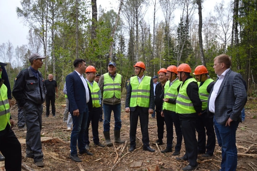 В районе провели выездное семинар-совещание с руководителями лесопромышленных предприятий