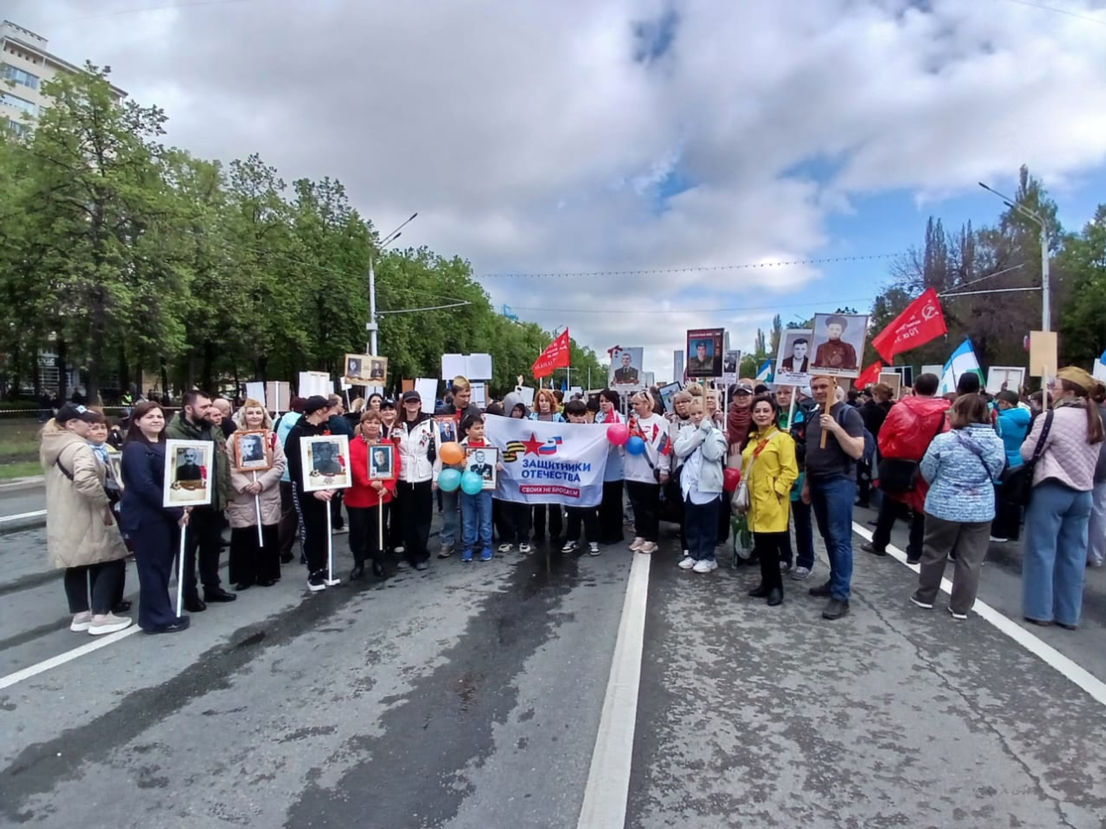 В Башкирии в празднования Дня Победы участвовали подопечные Защитников Отечества