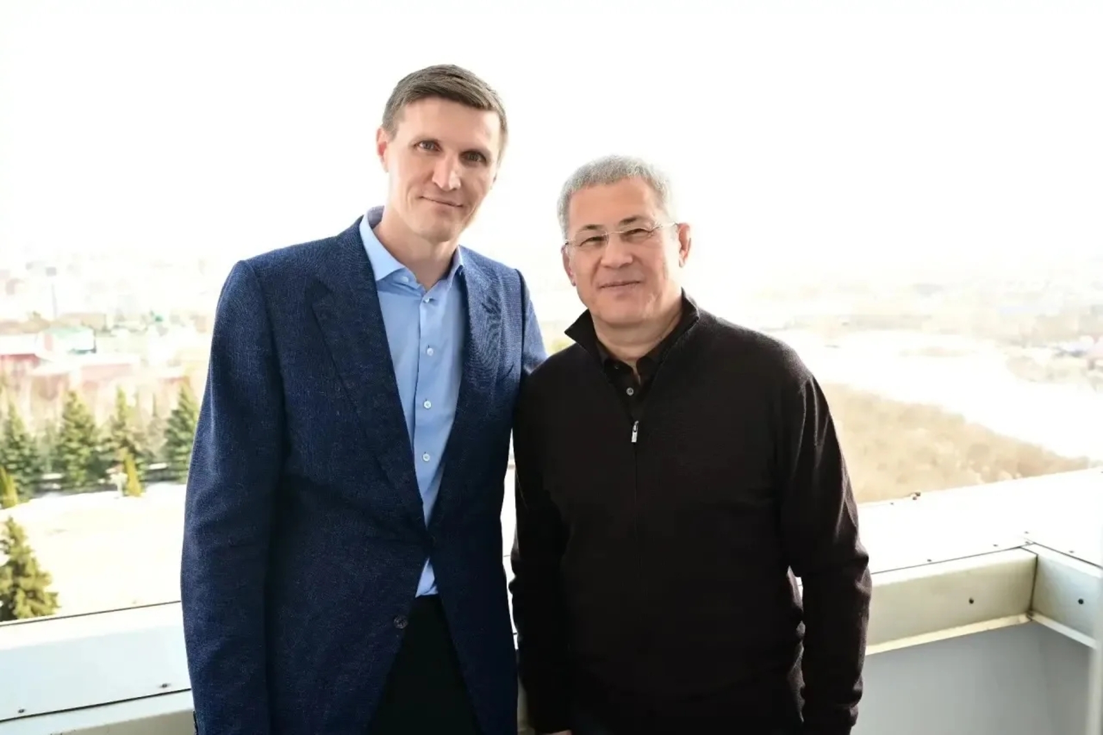 Рад приветствовать в Уфе легенду баскетбола