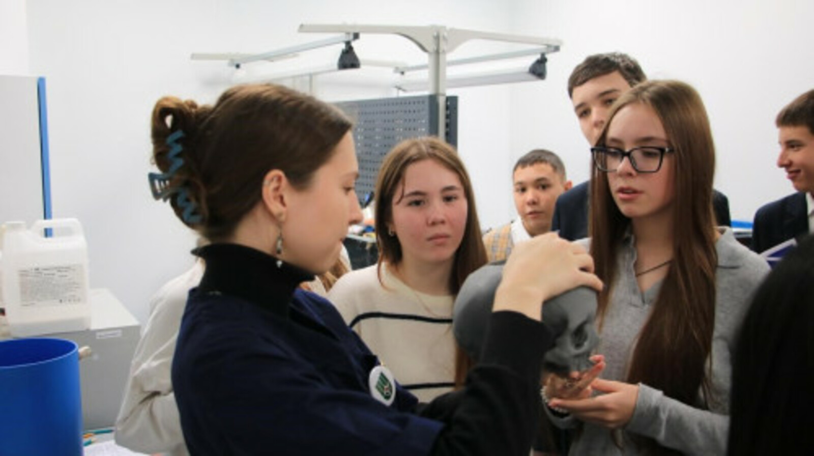 Школьники Башкортостана познакомились с наукой будущего в Межвузовском кампусе
