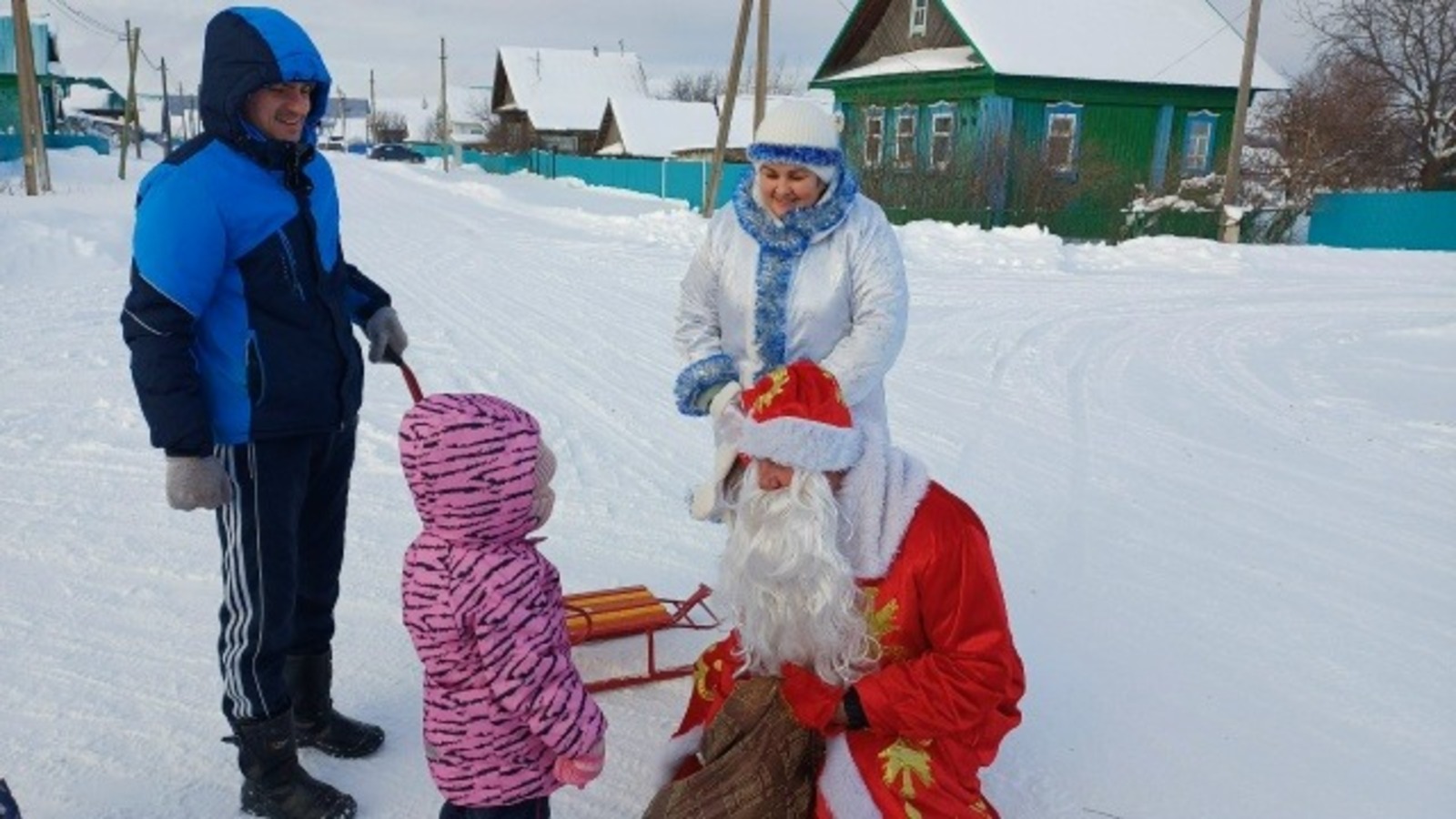Марат Буляков Караидельский ИЦ Тайҡашта Ҡыш бабай менә Ҡарһылыу булған!