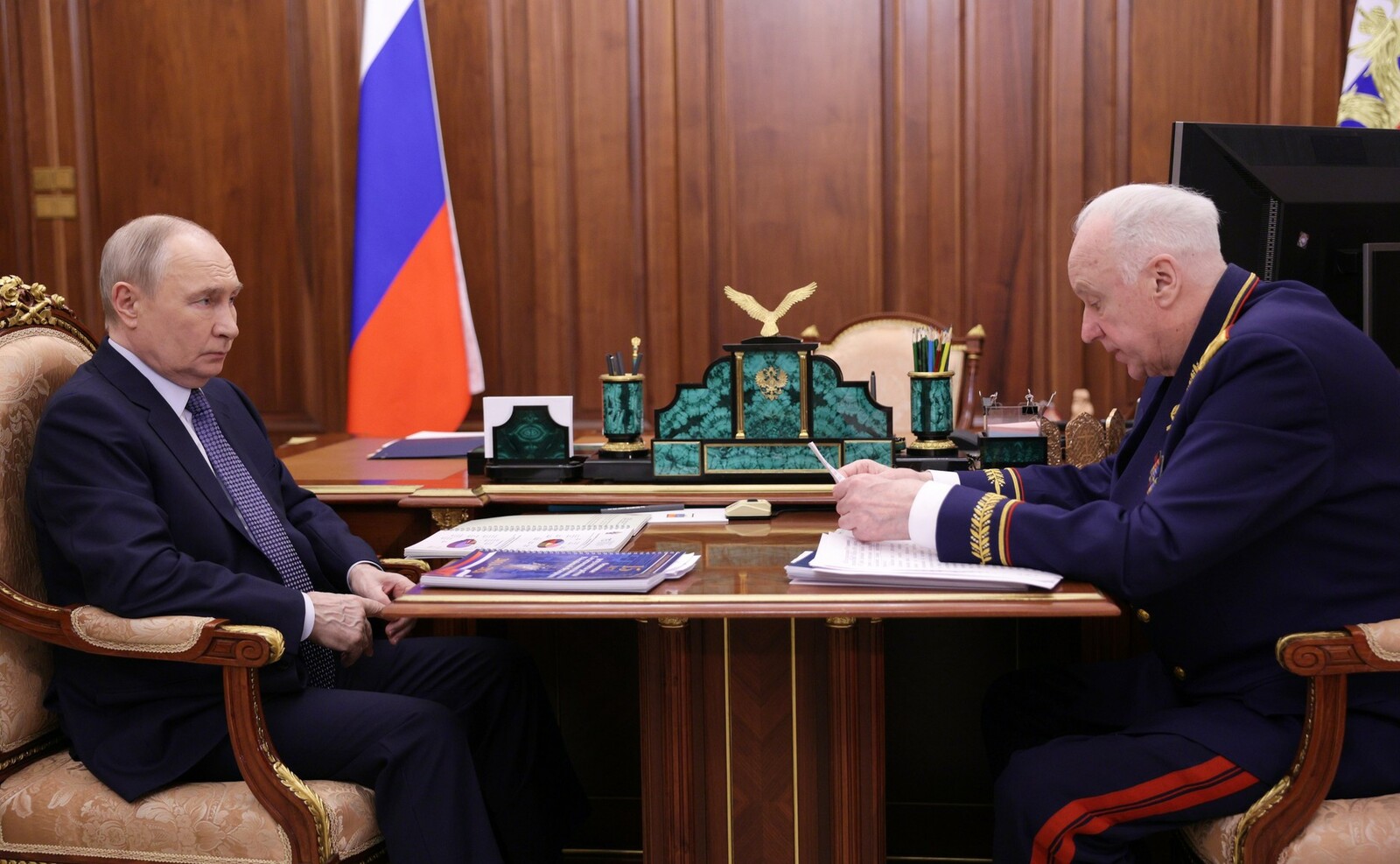 Встреча с председателем Следственного комитета Александром Бастрыкиным