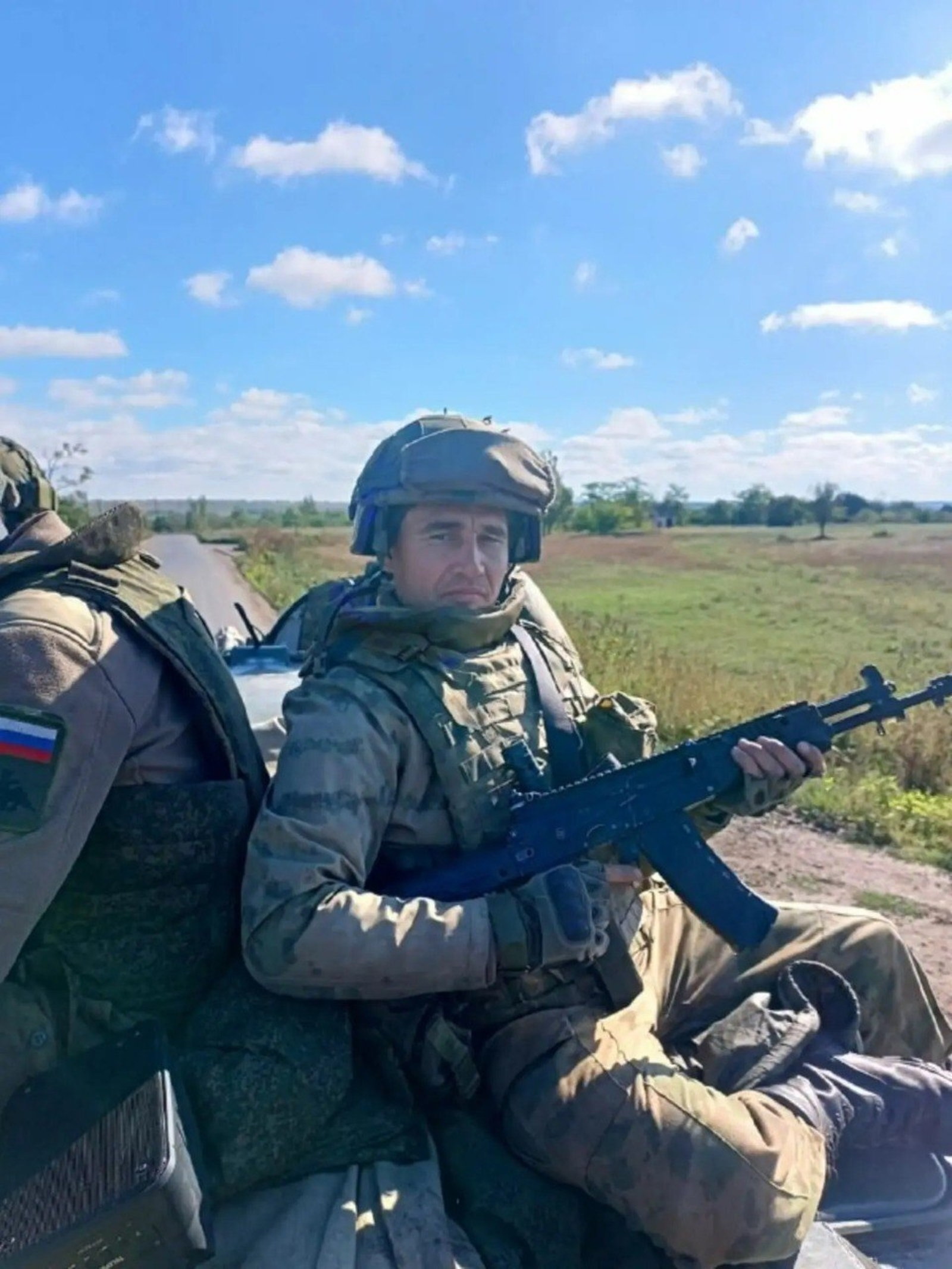 Боец проявил мужество во время боевой задачи