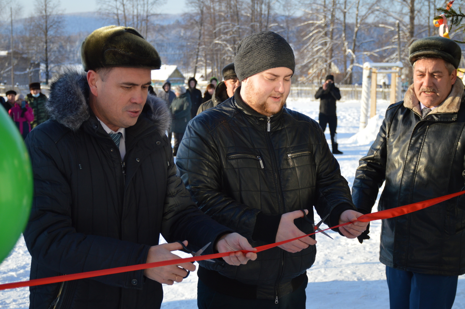 В д.Новоянсаитово открылся обновленный сельский дом культуры