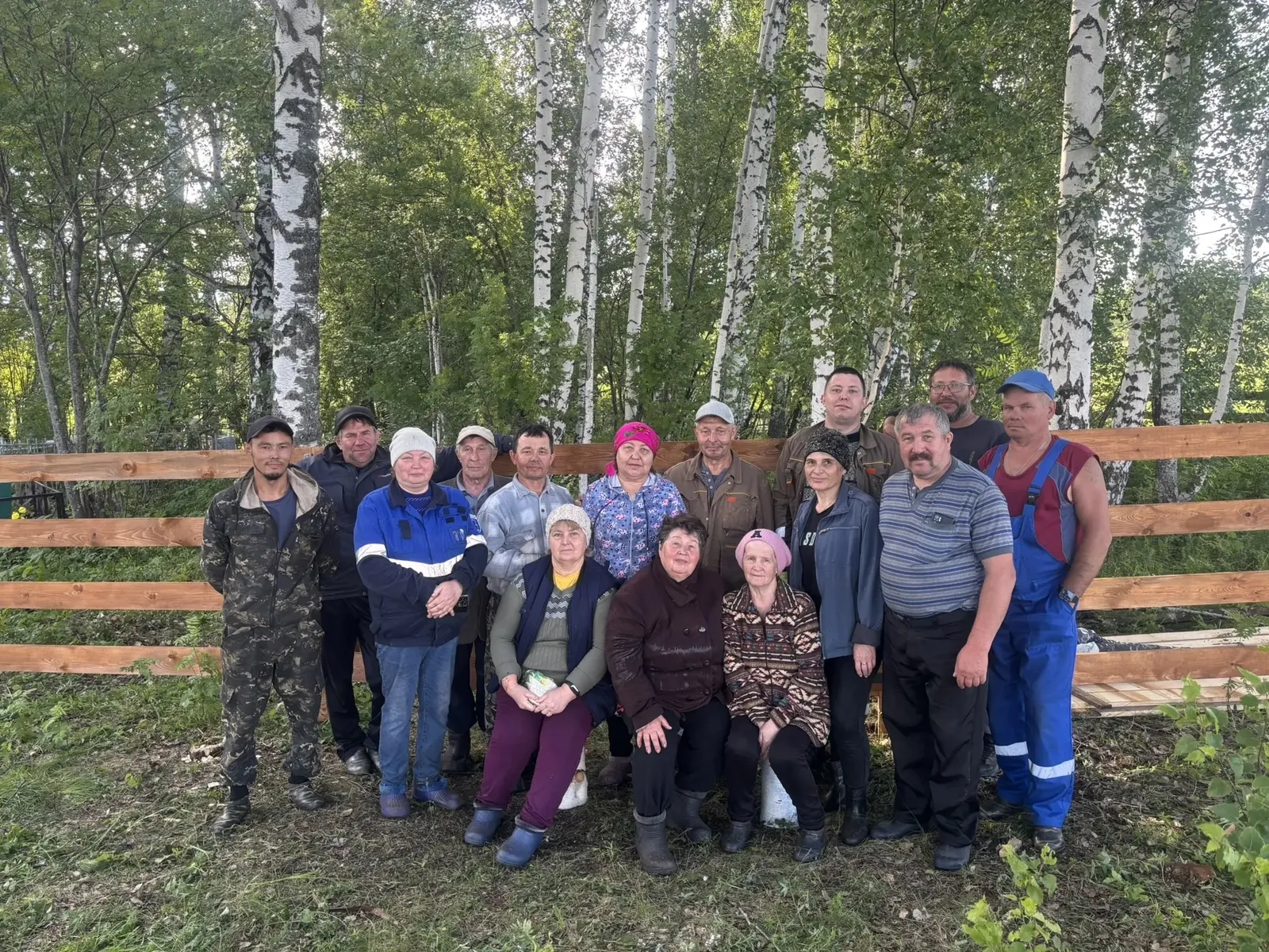 Помнят родную деревню